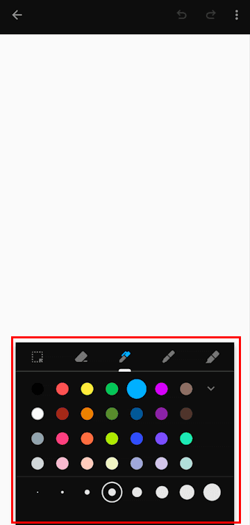 Google Keepの使い方画面