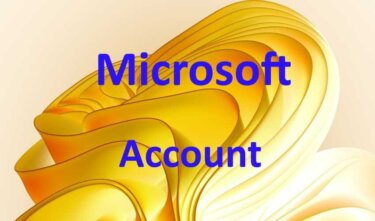 Windows 11 Microsoft アカウントのプロフィール画像や名前を設定する