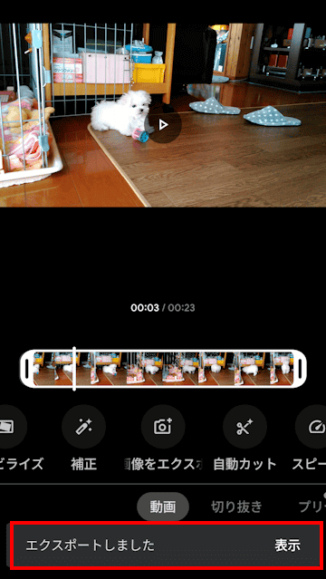 Googleフォトの使い方画面