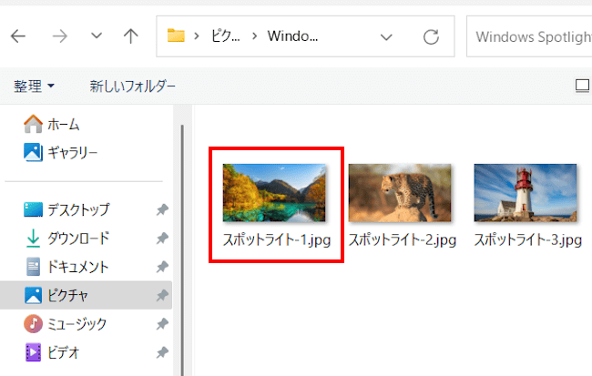 Edgeの背景画像設定画面