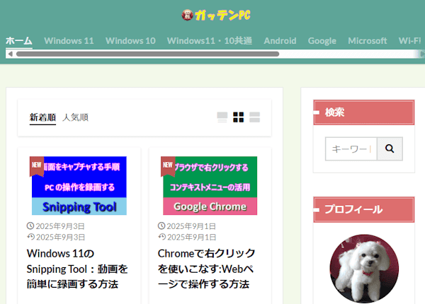 Snipping Toolの使い方画面