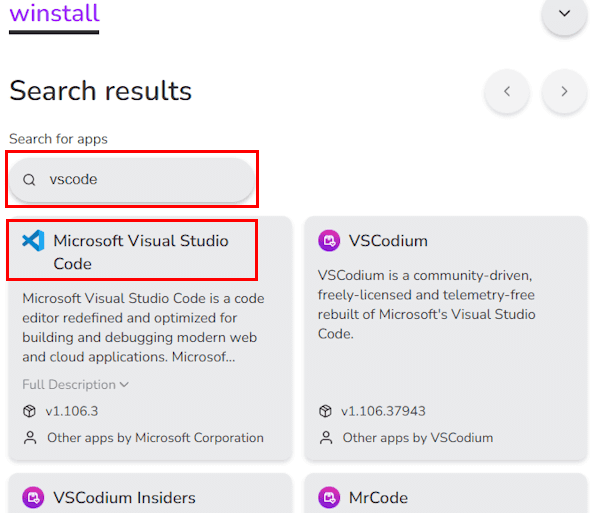 Winstallの使い方画面