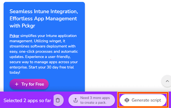 Winstallの使い方画面