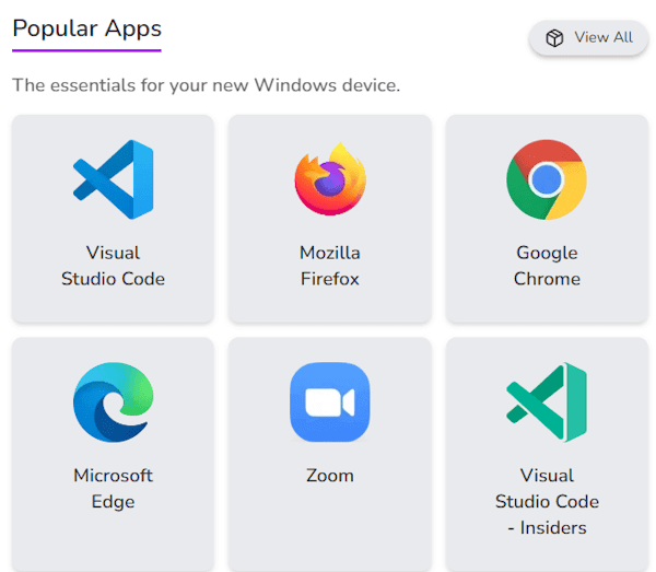Winstallの使い方画面