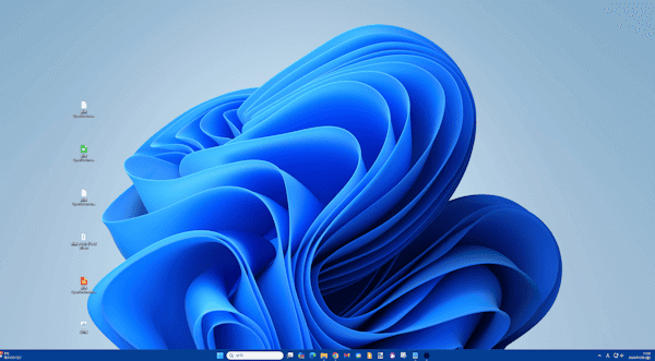 Windows 11のデスクトップ画面