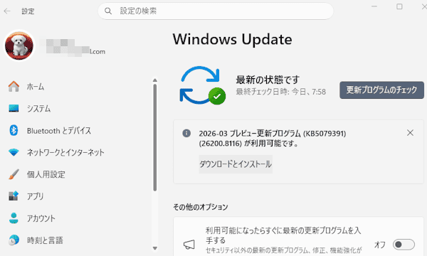 Windows 11のエクスプローラー設定画面