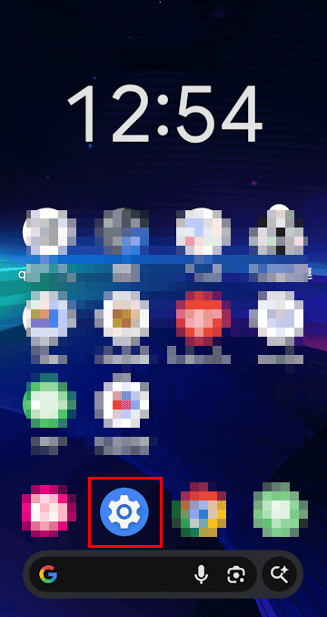 Androidスマホのカメラアプリ設定画面